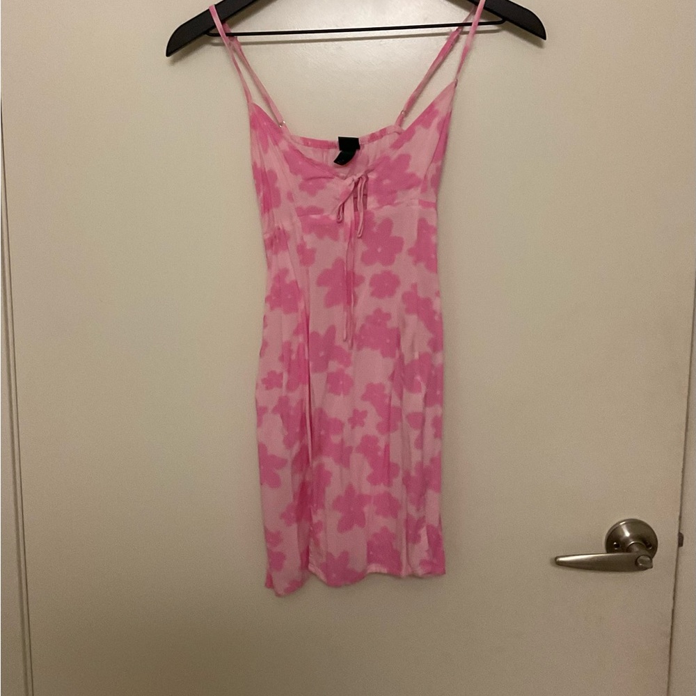 Pink Floral Dress